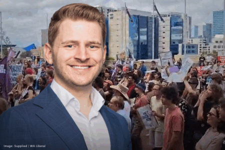 Shadow minister for education booed at university merger rally